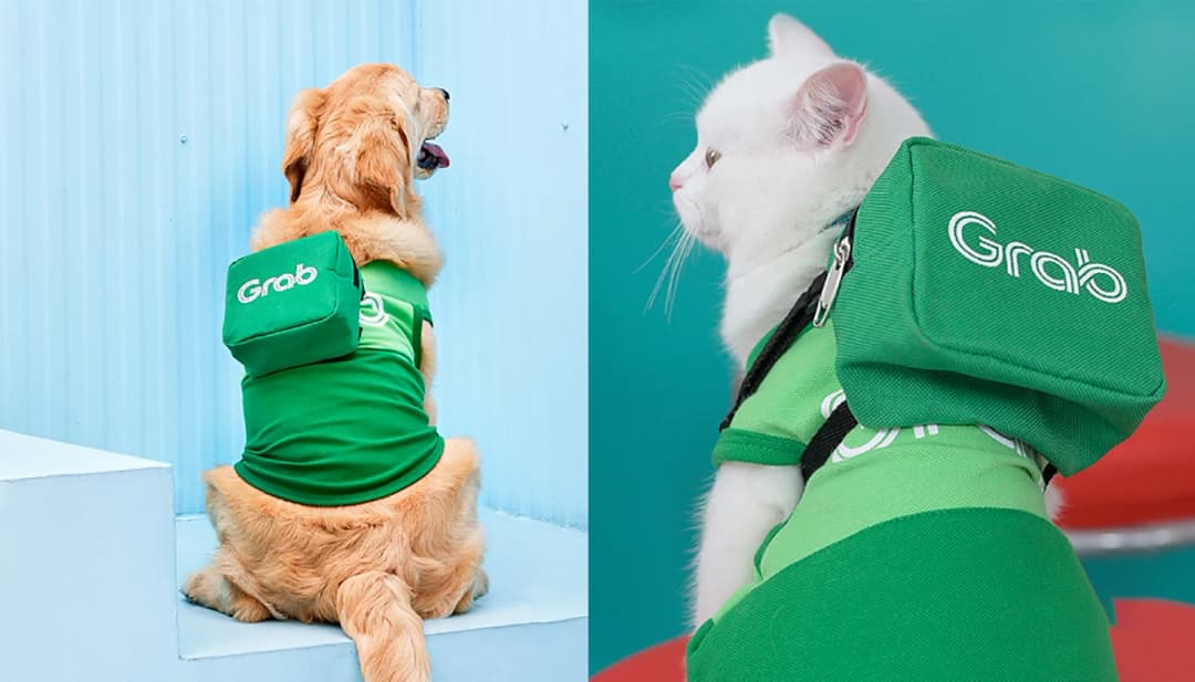 Grab เปิดตัวบริการ GrabPet รับส่งสัตว์เลี้ยง ตอบโจทย์คนอยากพาสัตว์เลี้ยงออกนอกบ้าน เจ้าของไม่ต้องขับรถเอง