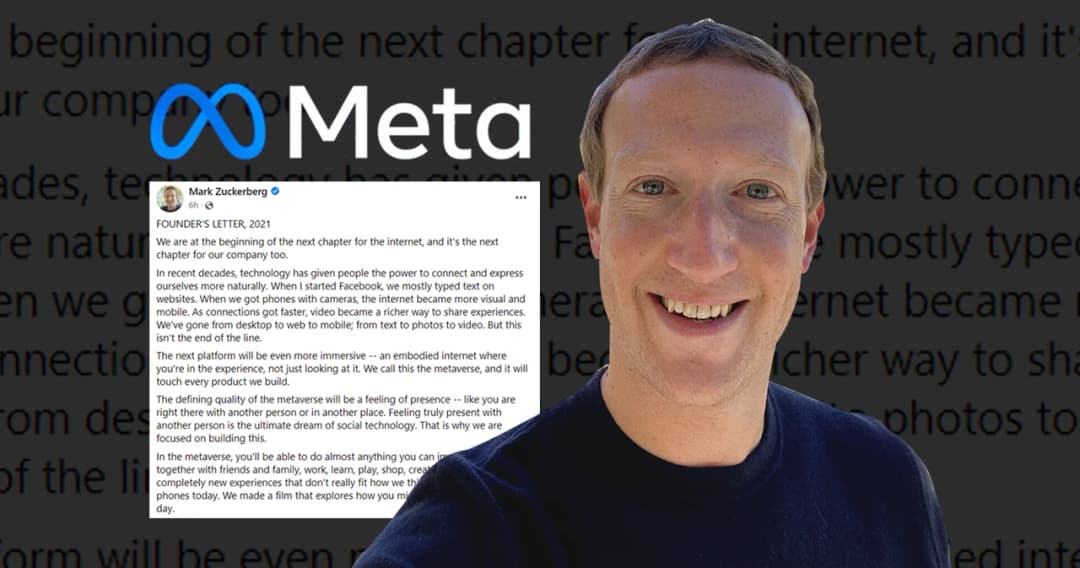 สรุป 3 ประเด็นสำคัญ Facebook เปลี่ยนชื่อบริษัทเป็น Meta