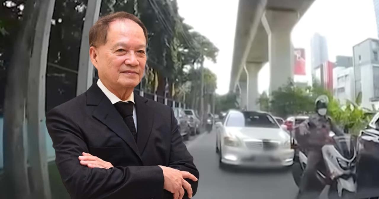 หมอบุญ ยืนยันไม่ใช่รถวีไอพีขับสวนเลน แต่เป็นทางวันเวย์