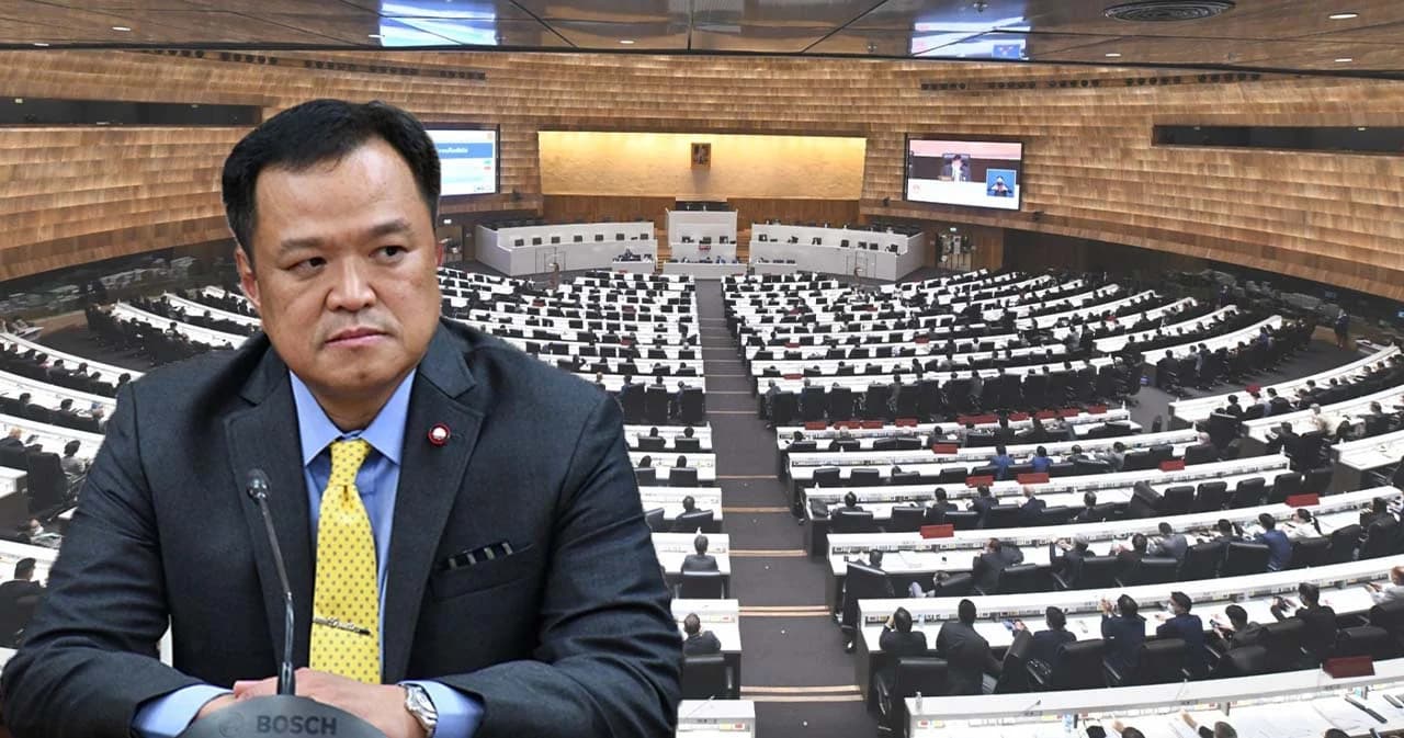 ‘อนุทิน’ แจงเหตุสภาฯ ล่ม เป็นเรื่องของสภา ส.ส.ภูมิใจไทยอยู่ครบ