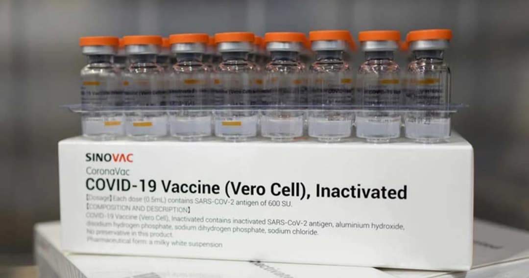 สัปดาห์วัคซีนเข้าไทยอีก 8 ล้านโดส ขณะจีนบริจาคซิโนแวคอีก 1.5 ล้านโดส