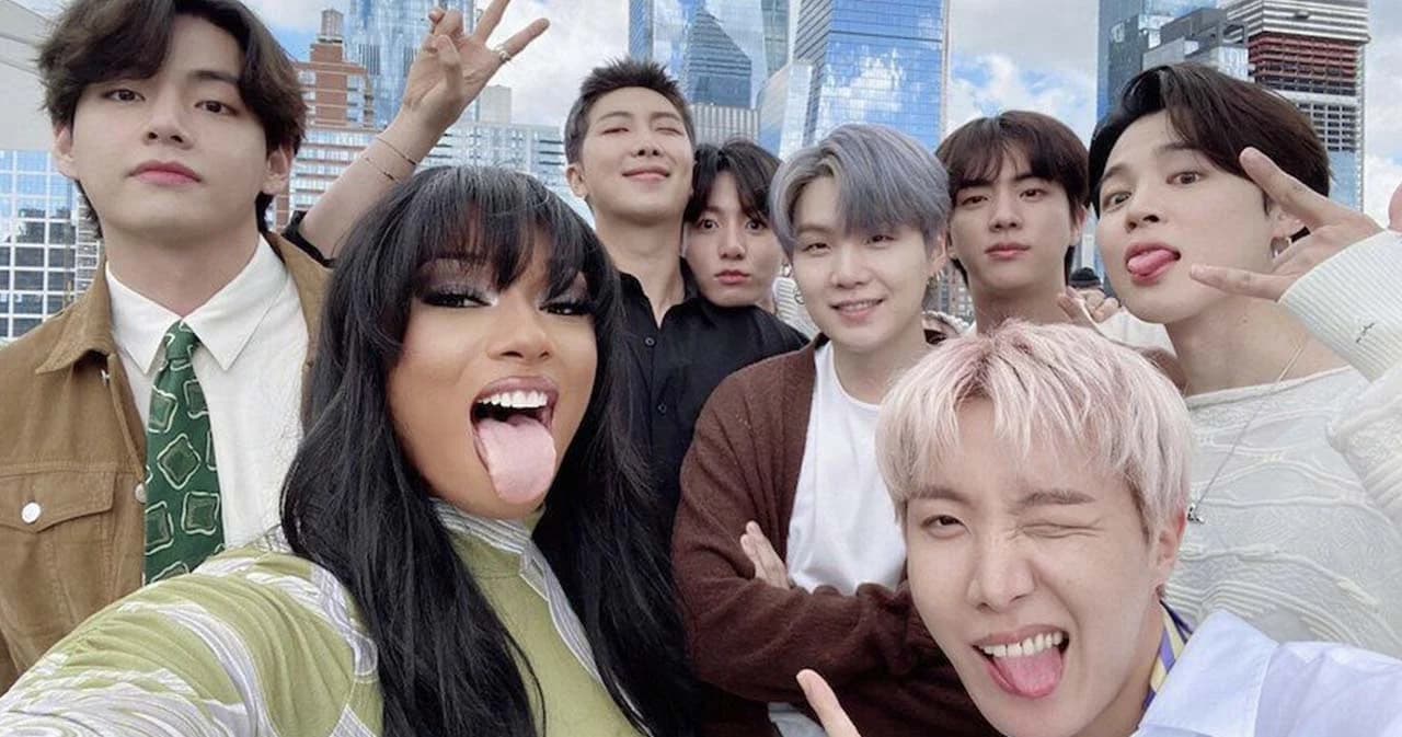 BTS เตรียมโชว์เพลง Butter ร่วมกับ Megan Thee Stallion ในงาน American Music Awards 2021