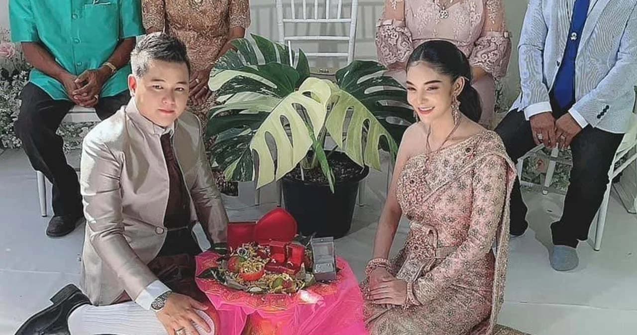 หอบ ‘ไม้ด่าง’ หลักล้าน เป็นสินสอดงานแต่ง