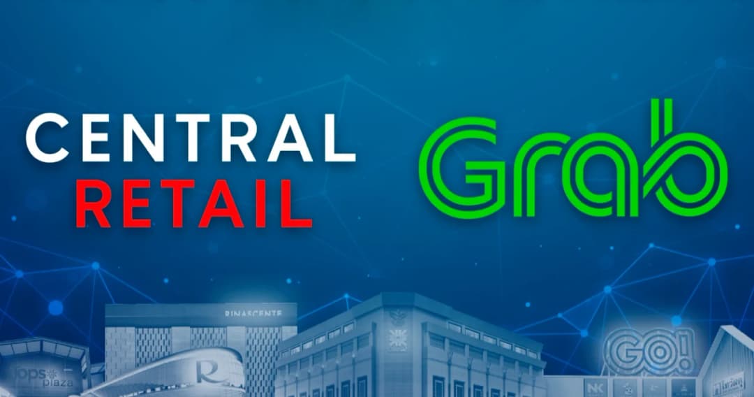 เซ็นทรัล รีเทล เข้าซื้อหุ้น Grab ในไทย  ปิดดีลใหญ่ ด้วยเงินลงทุน 4,500 ล้านบาท