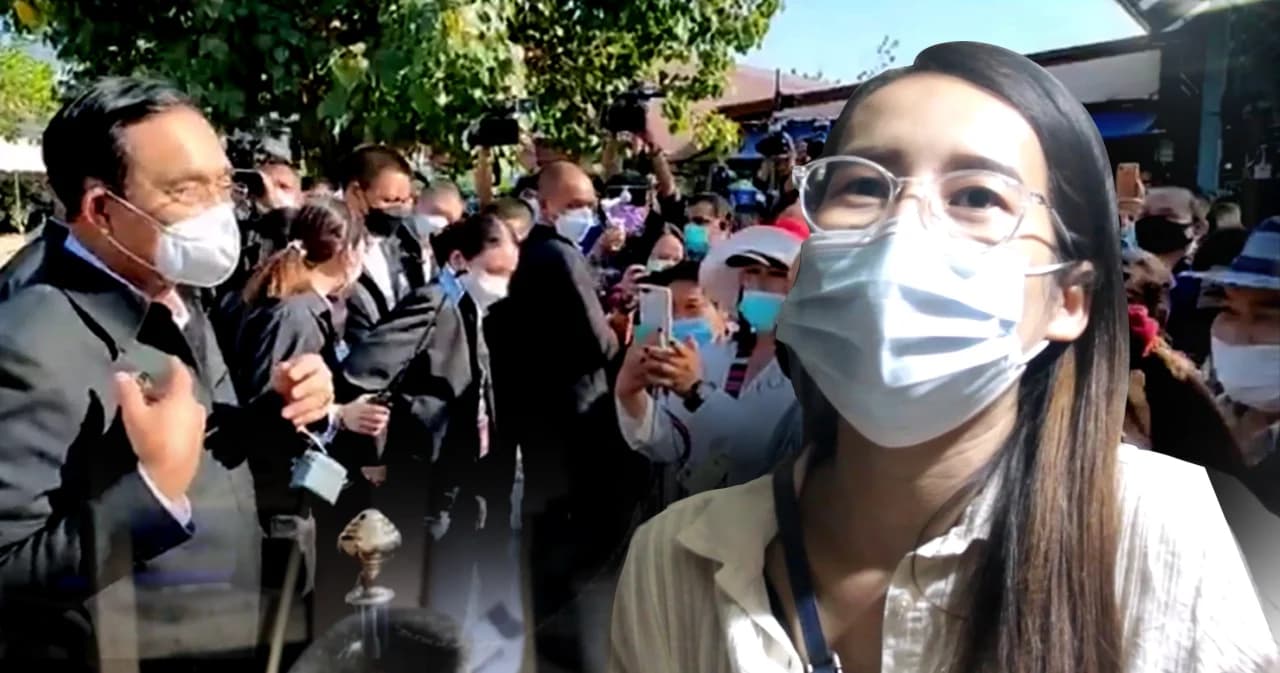 แม่ค้าชาวอุดรฯ ถูกตำรวจตามตัว หลังบอกนายกฯ “ถ้าทำไม่ได้ให้เกษียณ” ยืนยันพูดจากใจไม่มีใครหนุนหลัง