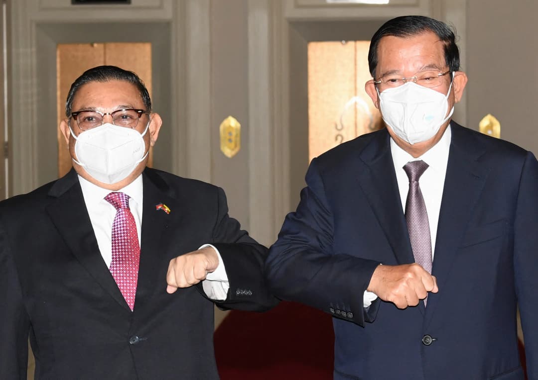 กัมพูชาต้อนรับรมว.ต่างประเทศจากรัฐบาลทหารเมียนมา