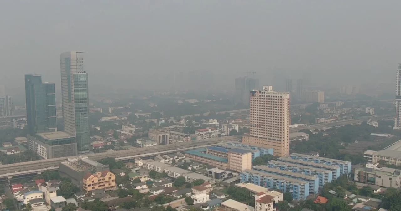 คนกรุงฯ – ปริมณฑล ระวัง PM2.5 สะสม เกินมาตรฐาน 15-18 ธ.ค. นี้ งดเผาที่โล่งแจ้ง ใช้รถเท่าที่จำเป็น