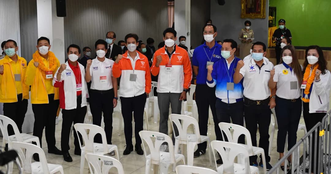 ประมวลภาพ แต่ละพรรคจัดเต็ม เลือกตั้งซ่อมหลักสี่ เปิดรับสมัครวันแรก