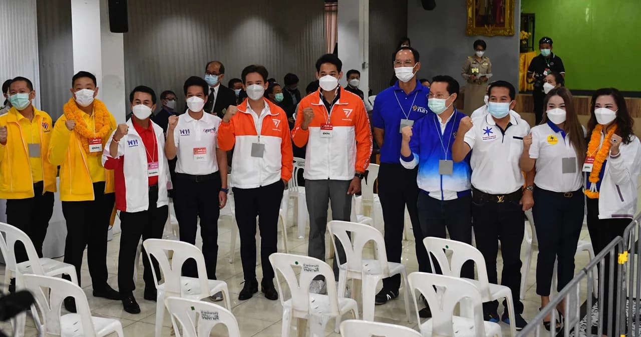 ประมวลภาพ แต่ละพรรคจัดเต็ม เลือกตั้งซ่อมหลักสี่ เปิดรับสมัครวันแรก