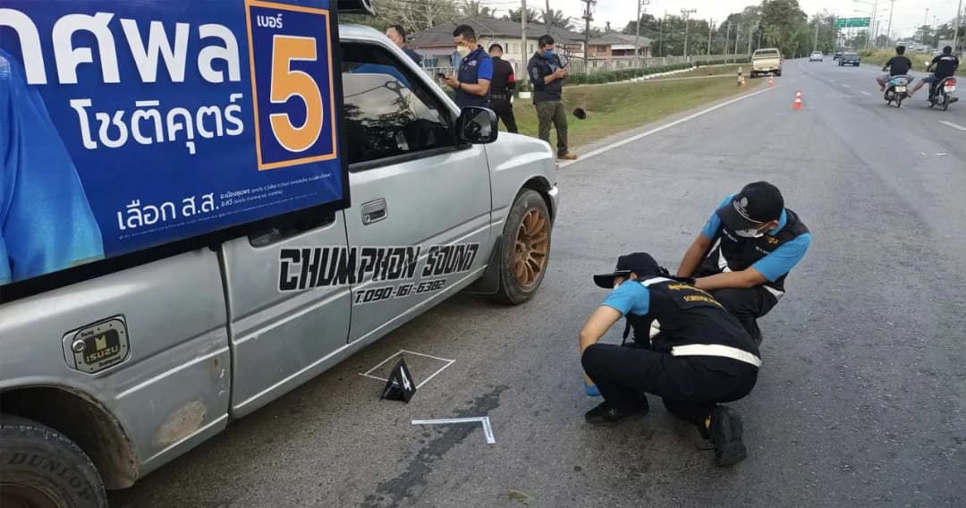 ยิงใส่รถแห่ผู้สมัครเลือกตั้งซ่อมชุมพรของพรรคกล้า ‘กรณ์’ ซัด หมาลอบกัด