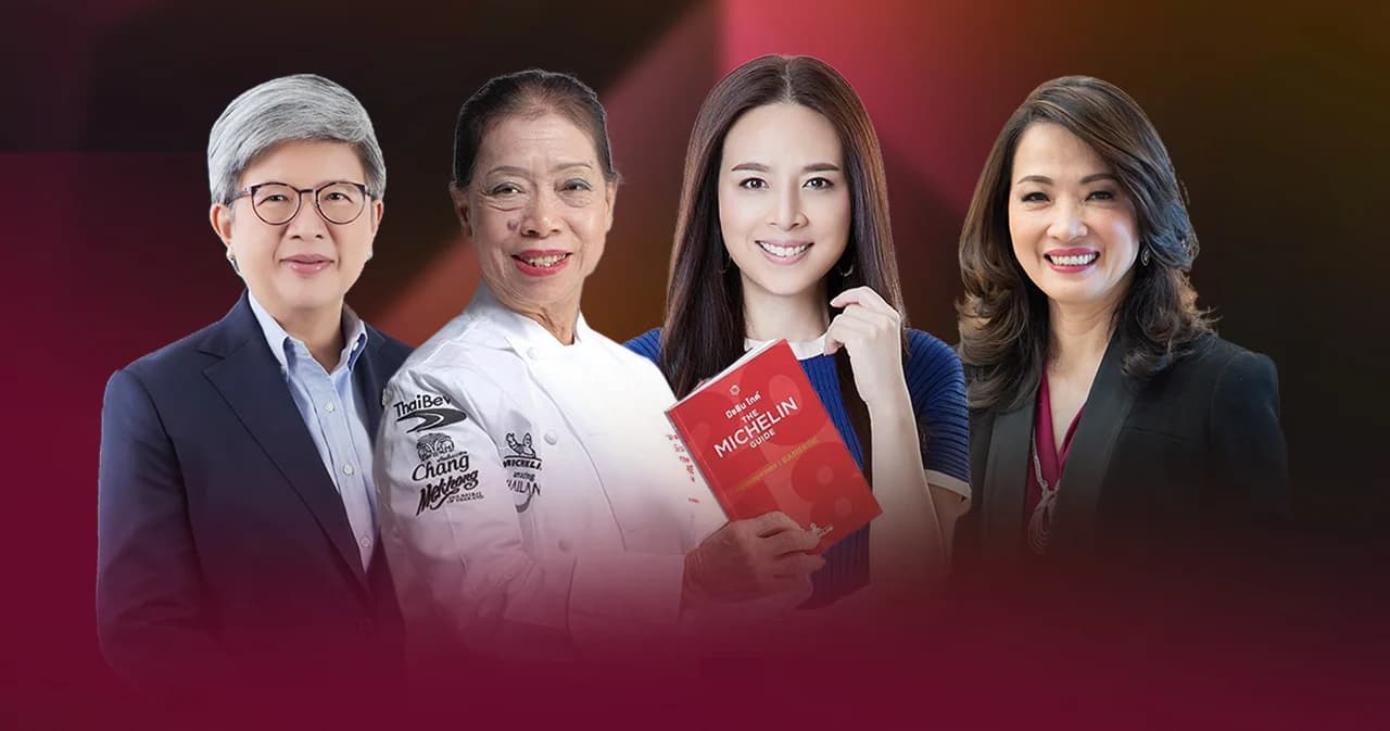 ‘มาดามแป้ง-เจ๊ไฝ’ นำทีม 4 คนไทยติดอันดับ Forbes 50 Over 50 ผู้นำหญิงที่ประสบความสำเร็จแห่งเอเชีย