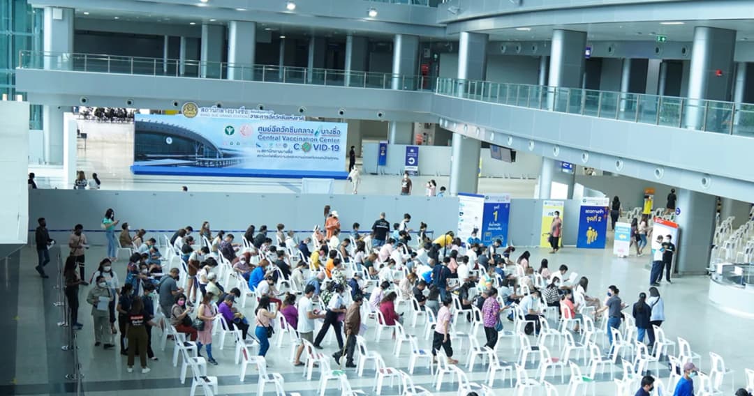 ศูนย์ฉีดวัคซีนกลางบางซื่อ เปิดลงทะเบียนฉีดเข็ม 4 ผ่านค่ายมือถือพรุ่งนี้