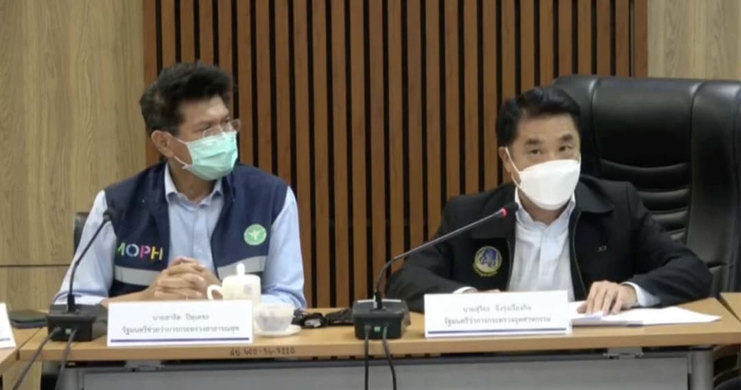 ‘สุริยะ-สาธิต’ ตรวจน้ำมันรั่วระยอง เชื่อไม่กระทบท่องเที่ยวหาดแม่รำพึง