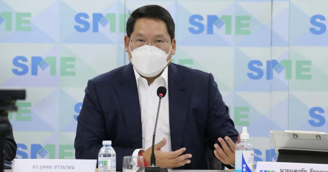 ‘อุตตม’ ประกาศนโยบายสร้างอนาคตเอสเอ็มอี ตั้งกองทุนแสนล้านแก้หนี้-เติมทุน