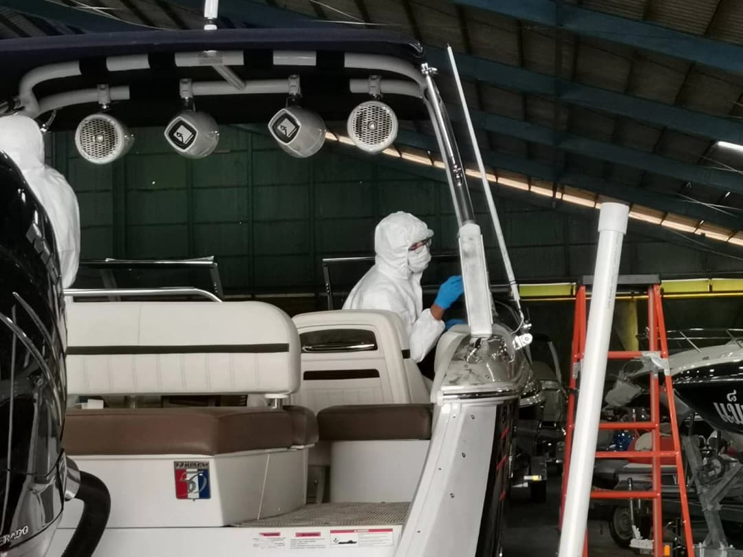 ตรวจสปีดโบ๊ทลำที่ ‘แตงโม นิดา’ พลัดตกกลางแม่น้ำเจ้าพระยา พบคราบไวน์บริเวณท้ายเรือ