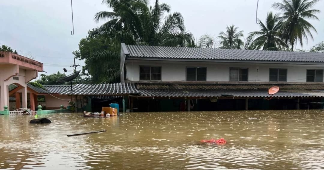 เกาะติดสถานการณ์น้ำท่วมภาคใต้