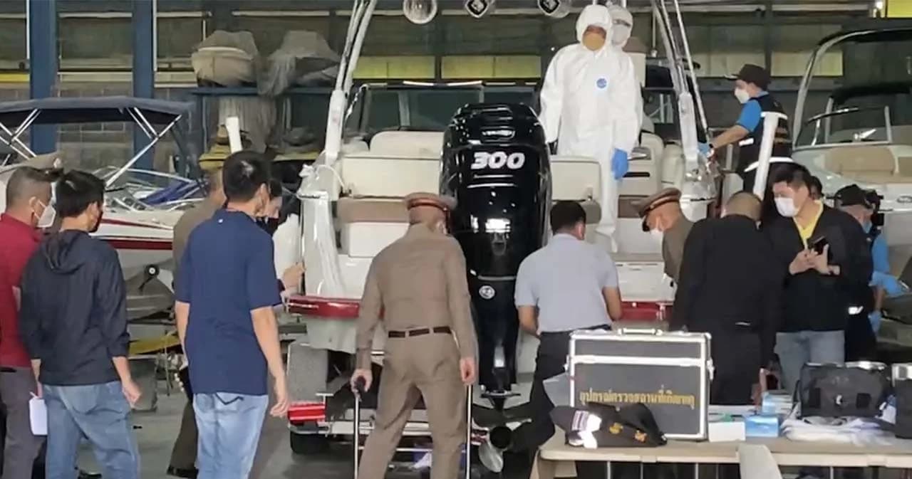 ตร.เก็บหลักฐานตรวจจีพีเอสเรือ จำลองเหตุการณ์ตามคำให้การ เร่งรวมข้อมูลคลี่คลายคดี ‘แตงโม’