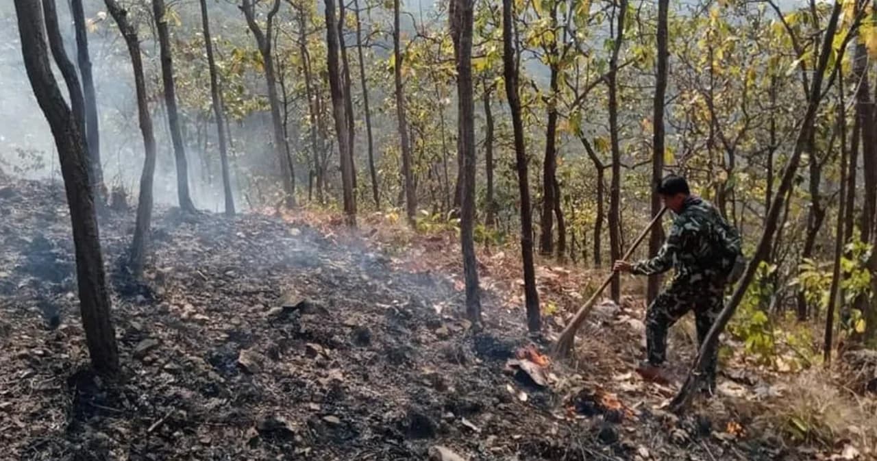 ไฟป่าเชียงใหม่ ยังน่าห่วง พบกลุ่มควันต่อเนื่อง กระทบคุณภาพอากาศ PM2.5 พุ่งสูง