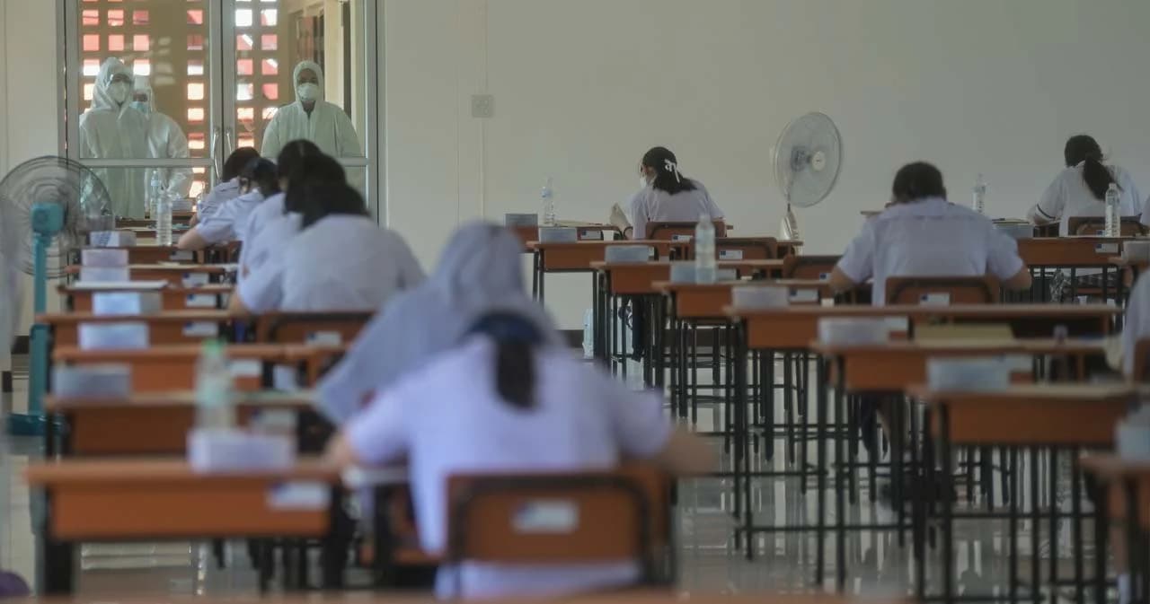 นักเรียนติดโควิด-สัมผัสเสี่ยงสูง ลงทะเบียนสอบสนามสอบพิเศษ TCAS แล้ว 1,712 คน เริ่มสอบพรุ่งนี้