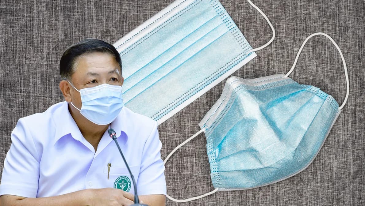 หยุดเข้าใจผิด สธ.ไม่ได้เสนอ ศบค.ถอดหน้ากากในสวนสาธารณะ