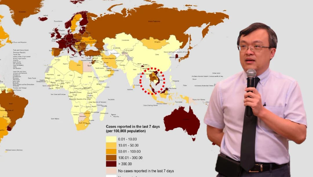 แพทย์จุฬาฯ เผยไทยติดโควิด-19 เพิ่มสัปดาห์ละ 7% เสียชีวิตเพิ่มขึ้น 16%