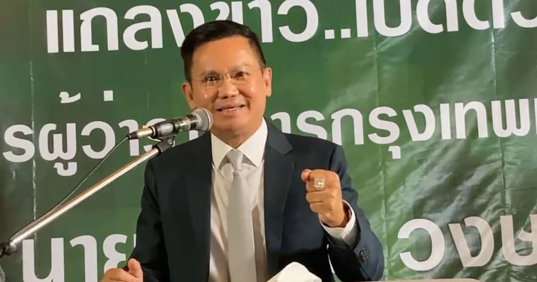 ‘ธเนตร วงษา’ ออกตัวรู้เป็นไม้ประดับ ศึกชิงผู้ว่าฯ กทม. ชูแก้รถติดใน 21 วัน