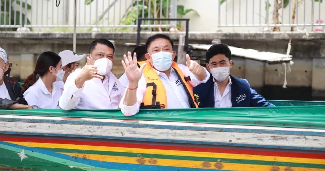 อัศวิน ย้ำนโยบาย คลองสวยน้ำใส ไร้ขยะ เชื่อมต่อ ‘ล้อ ราง เรือ’ เป็นระบบ