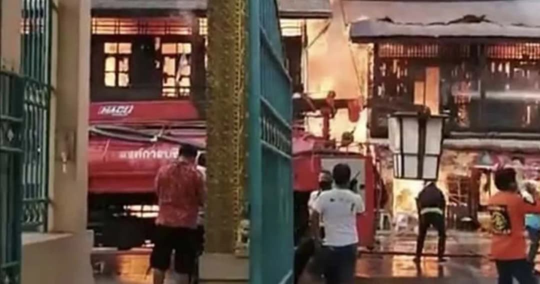 เกิดเหตุไฟไหม้ ‘ตลาดปักธงชัย’ จ.นครราชสีมา คาดเสียหายมูลค่าหลายล้านบาท