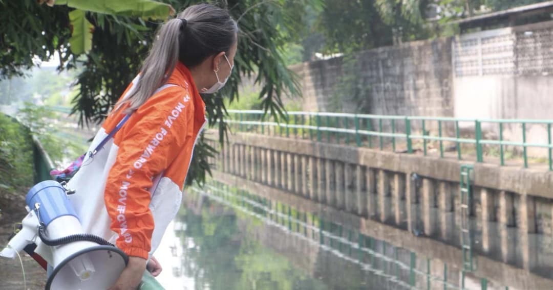 ผู้สมัคร ส.ก.หลักสี่ พรรคก้าวไกล ชูแก้ “คลองน้ำเน่า-ขยะอุดตัน” ทั้งระบบ