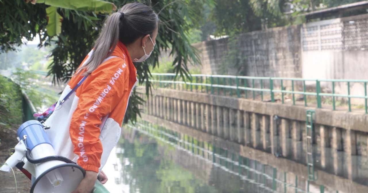 ผู้สมัคร ส.ก.หลักสี่ พรรคก้าวไกล ชูแก้ “คลองน้ำเน่า-ขยะอุดตัน” ทั้งระบบ