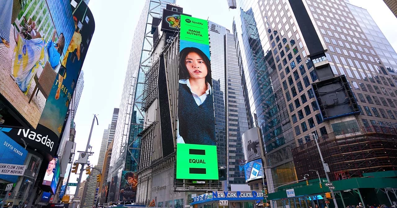 ‘อิมเมจ สุธิตา’ ศิลปินหญิงไทยคนล่าสุด ที่ได้ขึ้นบิลบอร์ดยักษ์ใจกลางไทม์สแควร์นิวยอกร์ก