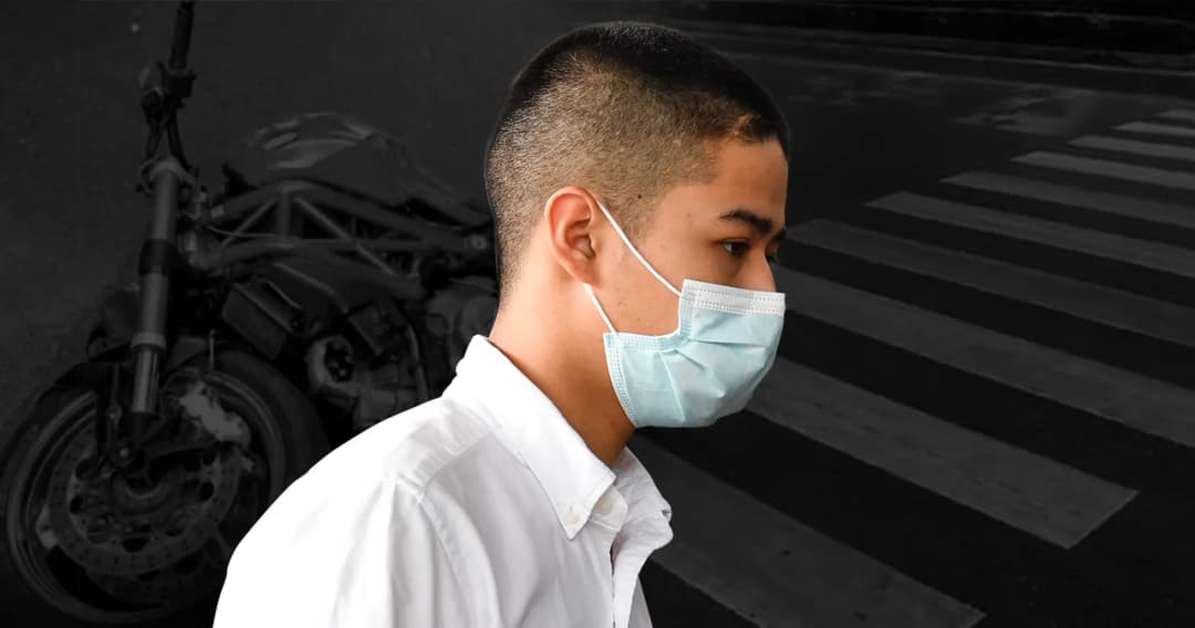 สรุปคำพิพากษา ตำรวจคฝ. ‘นรวิชญ์’ ขี่บิ๊กไบค์ชน ‘หมอกระต่าย’ เสียชีวิต 