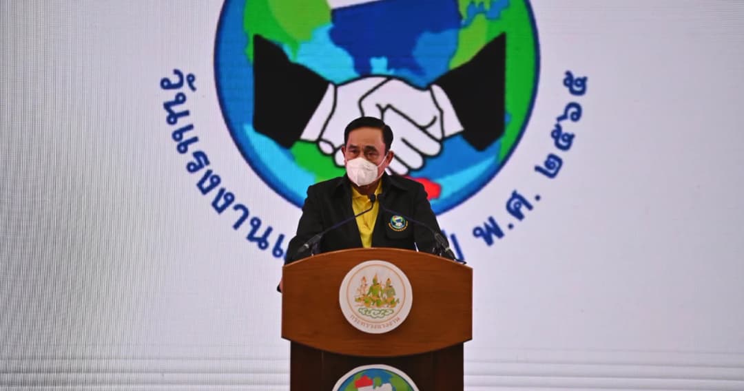 นายกฯ เปิดงานวันแรงงานแห่งชาติ ปี65 รัฐไม่เคยทอดทิ้ง ขอบคุณผู้ใช้แรงงานพาประเทศยั่งยืน