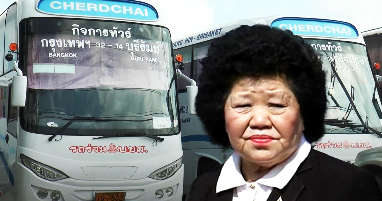 ‘เจ๊เกียว’ เจ้าแม่รถทัวร์เมืองไทย ขาดทุนหนัก ประกาศขายบริษัทเชิดชัยทัวร์ ปิดตำนาน 65 ปี
