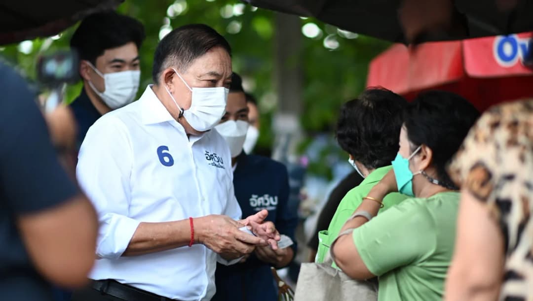 ‘อัศวิน’ ลงพื้นที่หาเสียงเขตบางพลัด ผลักดันให้เกิด 100 ตลาดทั่วกรุง มีถนนคนเดินทุกเขต เพื่อกระตุ้นเศรษฐกิจชุมชน