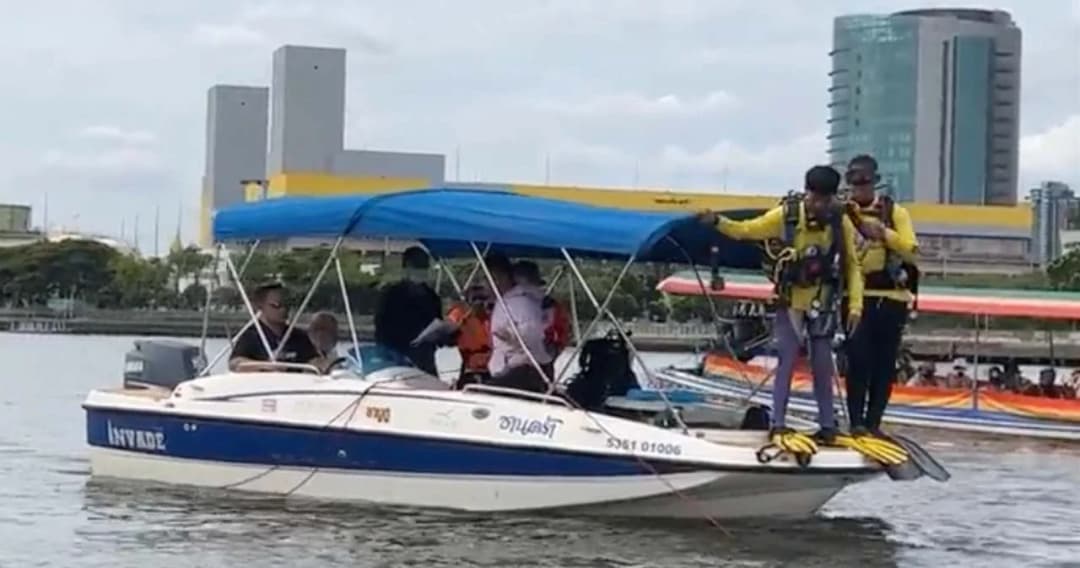 ‘อัจฉริยะ’ นำทีมประดาน้ำ งมหาวัตถุพยาน ‘คดีแตงโม’ ในแม่น้ำเจ้าพระยา 3 จุด 