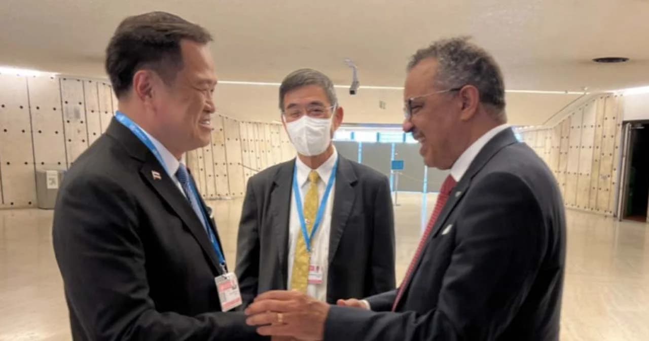 ‘อนุทิน’ ยินดี ‘ดร.เท็ดรอส’ ไ้ด้รับเลือกเป็น ผอ. WHO สมัย 2