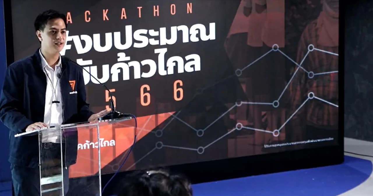 พรรคก้าวไกล จัดกิจกรรม “Hackathon งบ 66” ไอติม ชี้ รัฐบาลจัดสรรงบไม่ตรงจุด