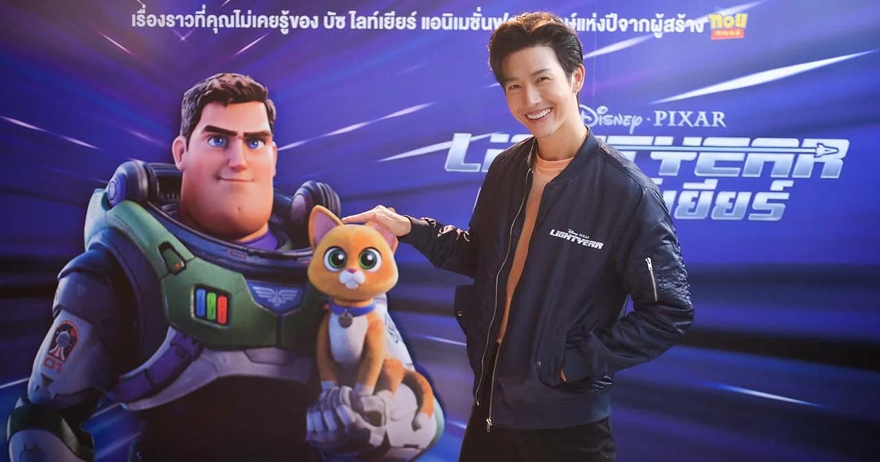 เปิดตัว ‘ดีเจพุฒ’ ผู้พากย์เสียงไทย ‘ซ็อกซ์’ ใน ‘Lightyear’ ภาพยนตร์เรื่องล่าสุดจาก Disney and Pixar’s