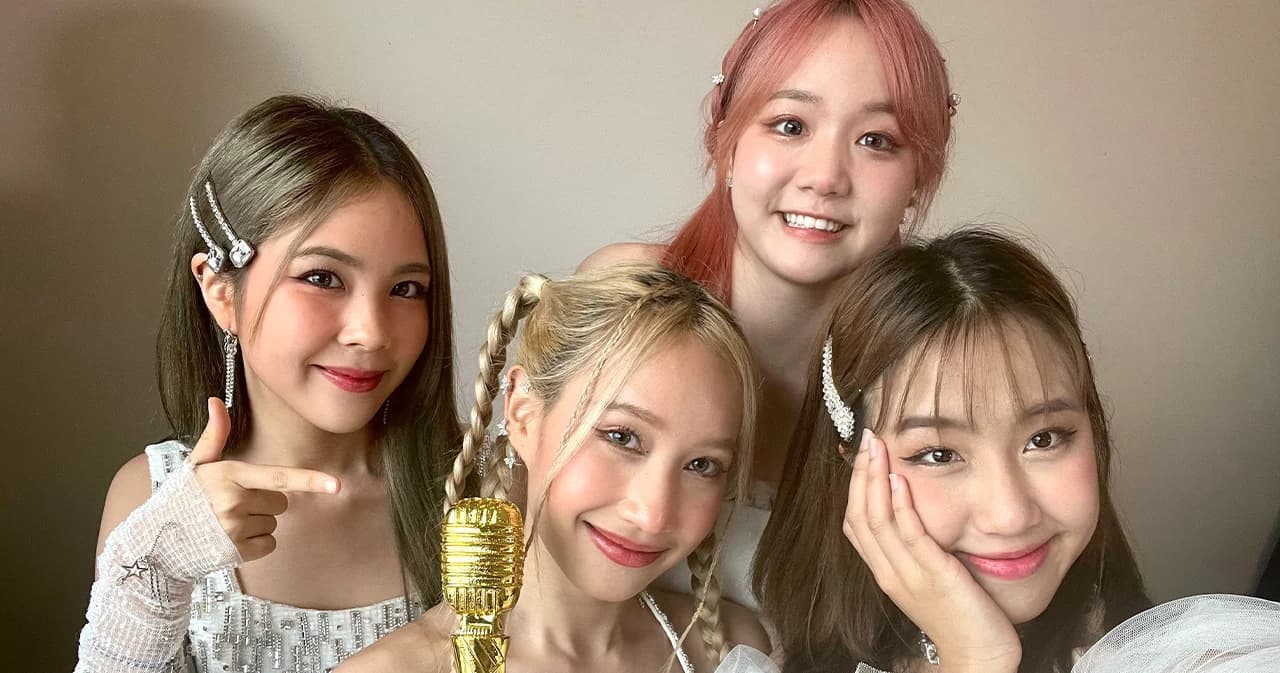 ‘PRETZELLE’ คว้ารางวัล Overseas Girl Group Popularity Award จากเกาหลีใต้