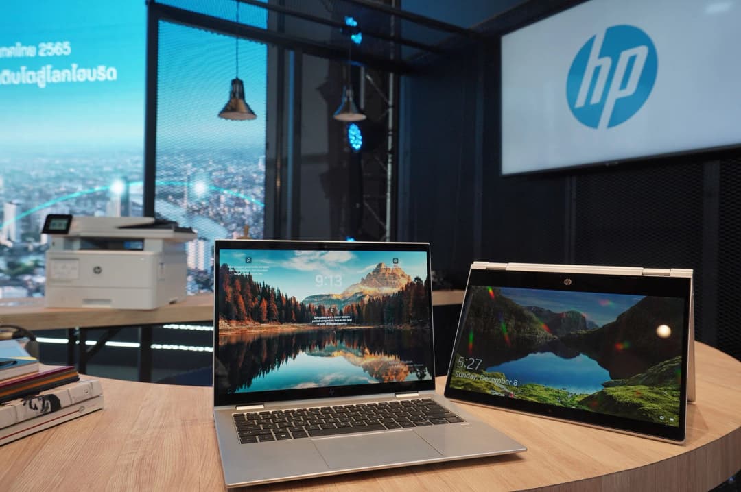 HP ประเทศไทย ขนทัพฮาร์ดแวร์ทั้งโน้ตบุ๊ก เครื่องปรินท์ หวังเป็นแบรนด์ในใจองค์กรให้พร้อมปรับสู่การทำงานไฮบริด