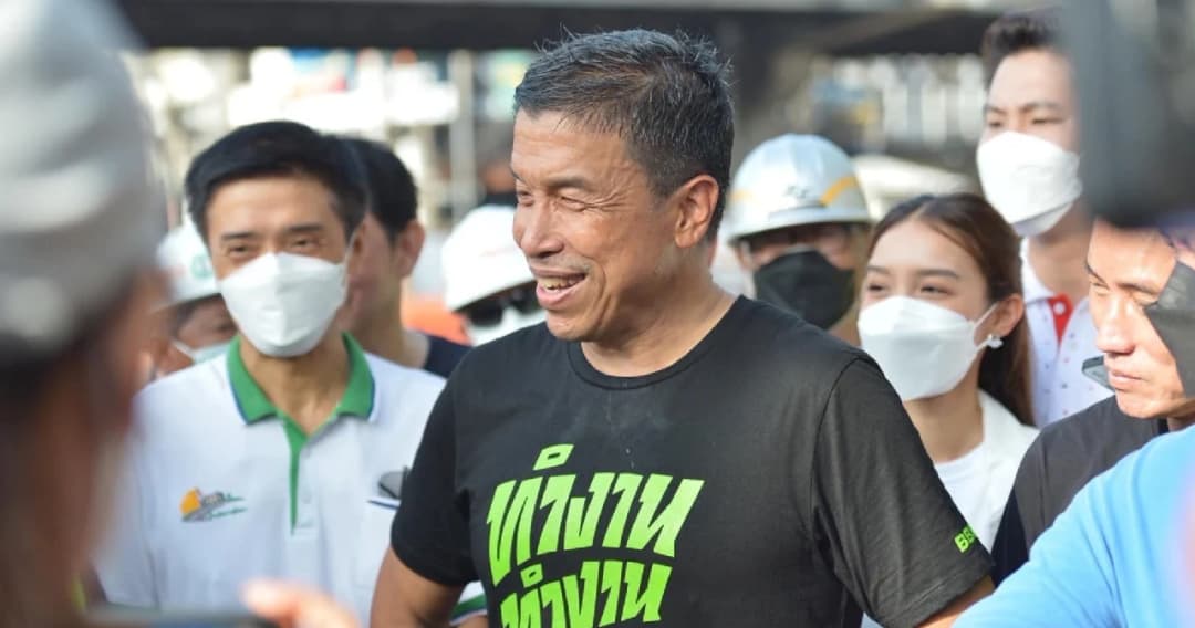 ผู้ว่าฯ ชัชชาติ วิ่งไปตรวจงาน คืนผิวจราจรแยกลำสาลี จ่อคิว จะวิ่งไปตรวจงานอีก ส.ค.-ก.ย. นี้