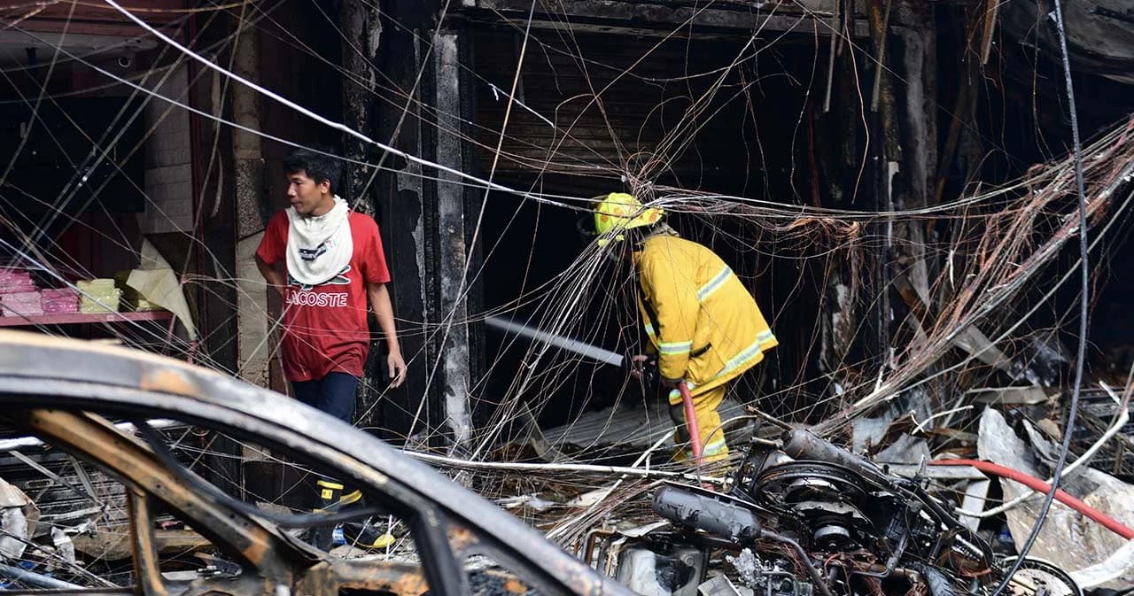 ตร.แจงคืบหน้าไฟไหม้สำเพ็ง ยังไม่ตัดทุกประเด็นสาเหตุเพลิงไหม้รอตรวจสอบละเอียด