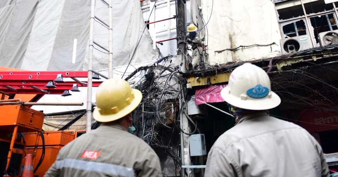 กฟน. ชี้แจงหม้อแปลงไฟไหม้สำเพ็ง ตรวจสอบแล้วระบบกันไฟฟ้าลัดวงจรทำงาน จะตรวจสอบเพิ่มระบบทำงานสมบูรณ์หรือไม่