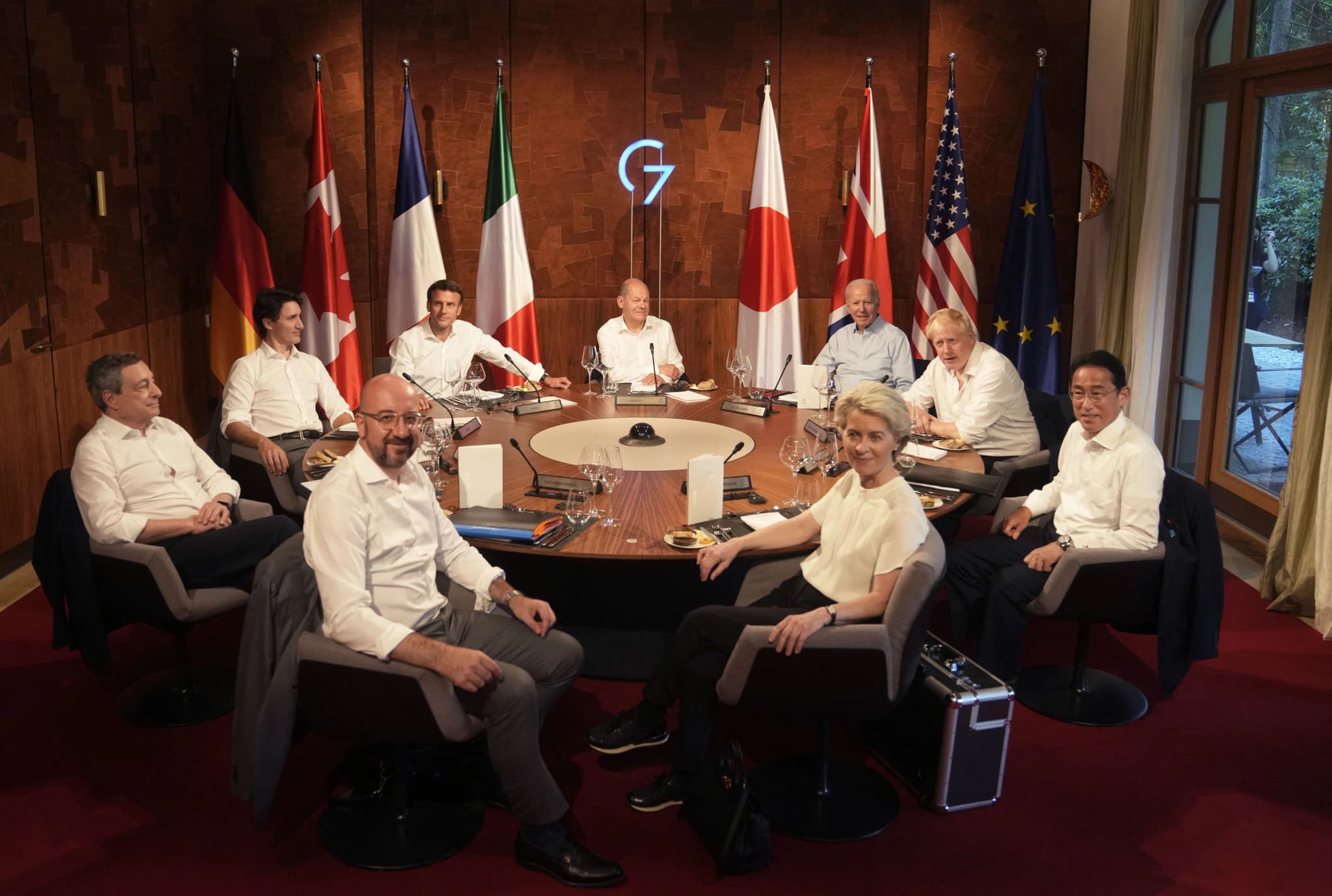 ‘ไบเดน’ ยืนยันผู้นำ G7 ยังสามัคคี สนับสนุนยูเครนต่อต้านรัสเซีย ก่อนประชุมมีล้อเลียนภาพปูตินขี่ม้า
