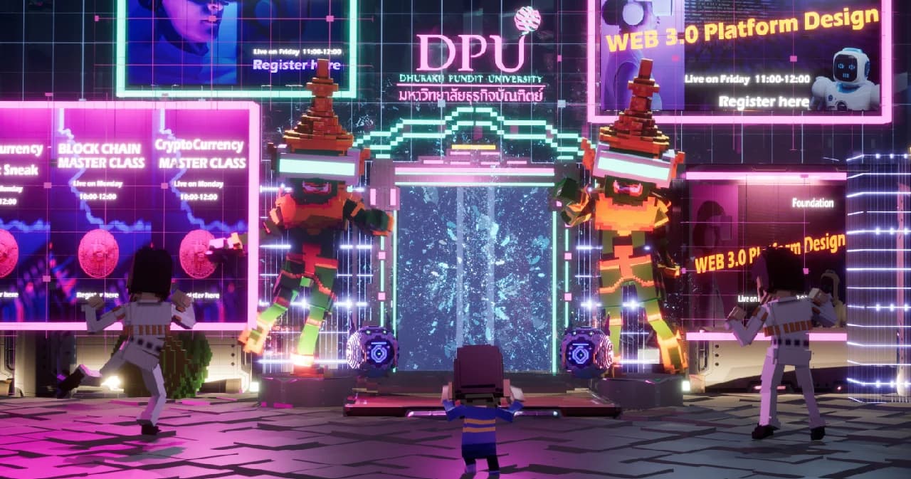 ม.ธุรกิจบัณฑิตย์ พลิกโฉมรับน้องปี1แจก NFT Avatar ให้นักศึกษา ค้นหาตัวเองบนโลกMetaverse