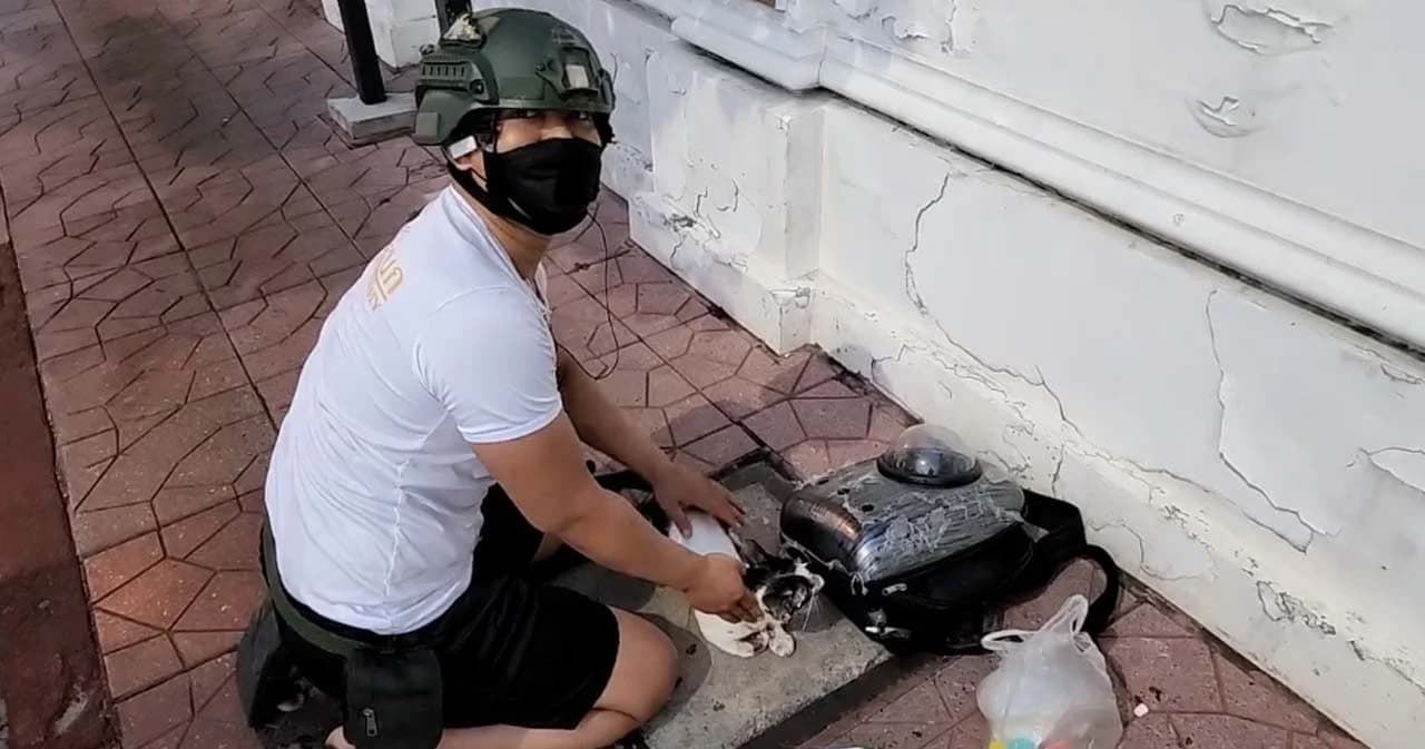 ‘ชัชชาติ’ รับพลังบวกแต่เช้า เจอทหารช่วยแมวจรจัดรีบไลฟ์ให้ดู ชม “ปิดทองหลังพระ”