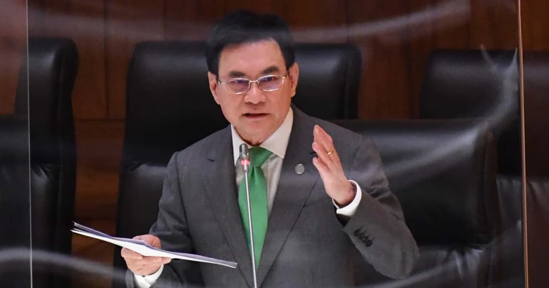 ‘จุรินทร์’ แจงทุจริตถุงมือยาง ฝ่ายค้านนำข้อมูลเก่ามาอภิปราย