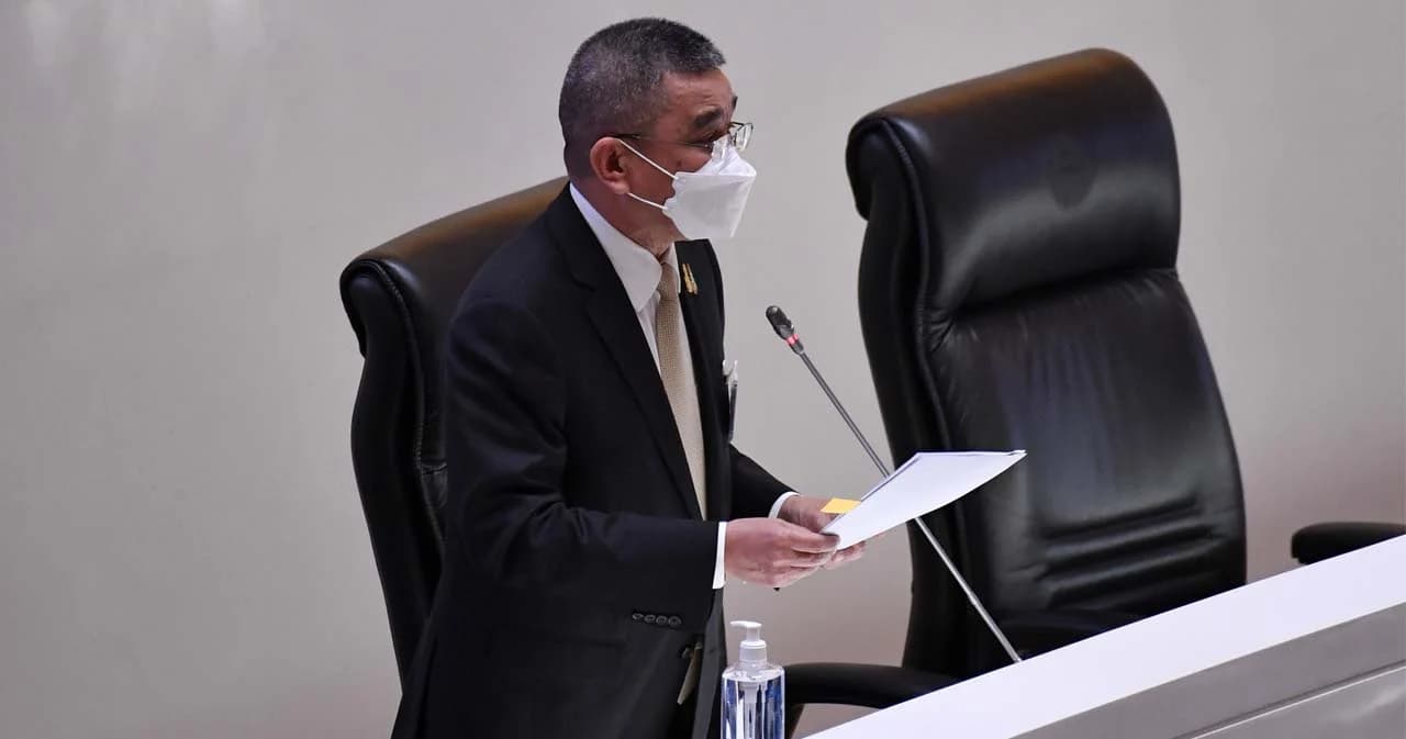 ‘ชัยชาญ’ แจงแทนนายกฯ ยันกลาโหมไม่มีนโยบายใช้สปายแวร์ สอดแนมประชาชน