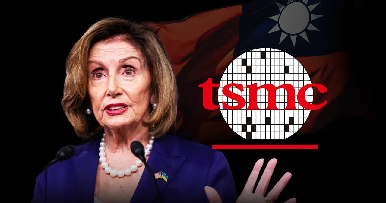 Washington Post รายงาน Pelosi จะพบปะพูดคุยกับ Mark Liu ประธาน TSMC ผู้ผลิตชิปเซมิคอนดักเตอร์ไต้หวัน